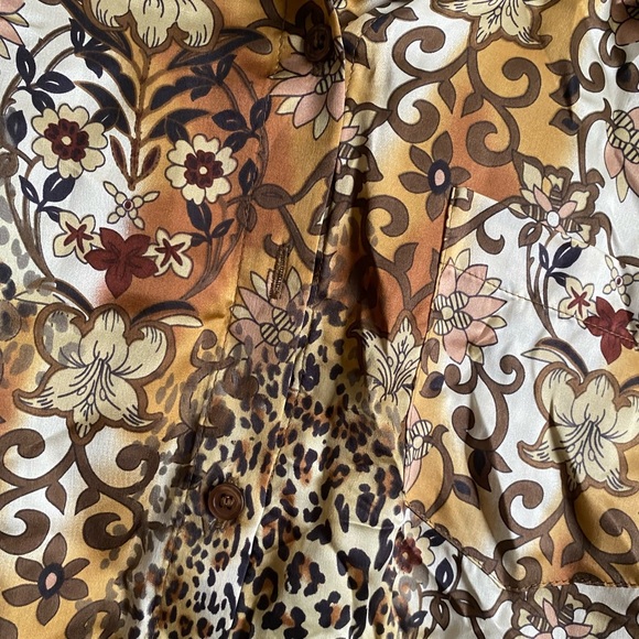 Women’s Silk Blouse | Silk Button Up | Women Silk Shirt | Women Silk Button-Up - Picture 8 of 14